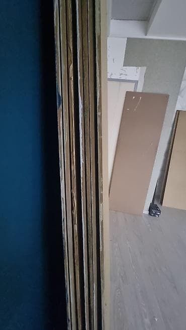Древесные плиты: MDF lövhələr dəsti qalınlığı 8ml eni-80sm uzunluğu-2,10sm olanlar hər — 4