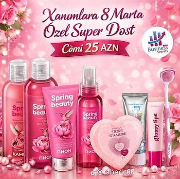 Kosmetik dəst, Faberlic, 8 məhsul