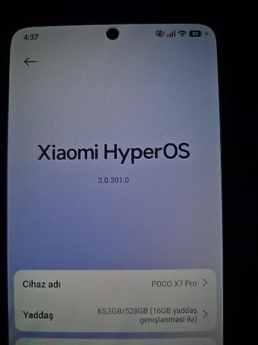 telefon antiudar: Xiaomi Poco X7 Pro Green 512GB/12GB 650AZN 7 Aydır alınıb 2ci telefon — 5