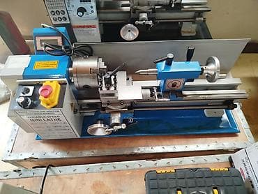 dəzgah drel: Dəqiq işlər üçün nəzərdə tutulmuş bu mini torna dəzgahı, 750 Vt gücə — 1