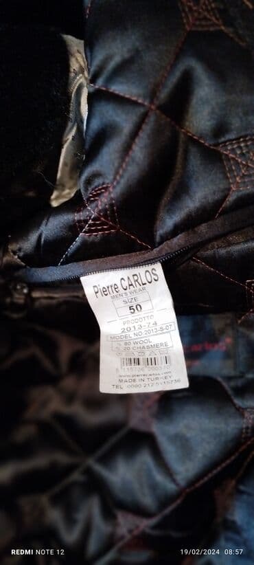 Pencəklər: Kisi paltosu. seliqeli veziyyetde — 3