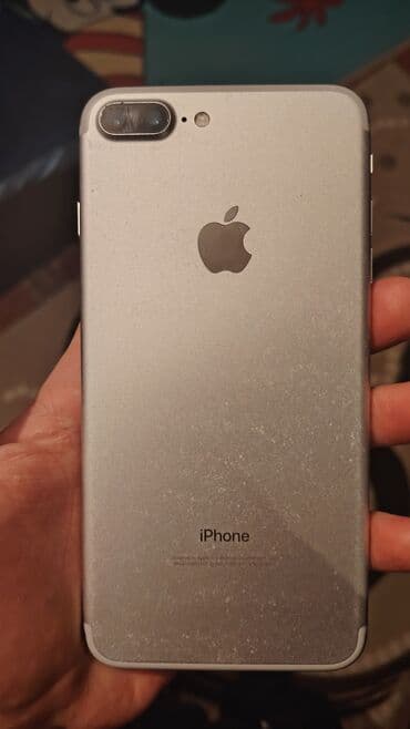 xacmaz iphone: IPhone 7 Plus, 32 GB, Gümüşü, Barmaq izi — 5