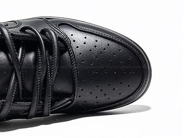 geyin: Məhsul: Nike Air Jordan 1 Low – “Triple Black” xüsusi detallı versiya — 7