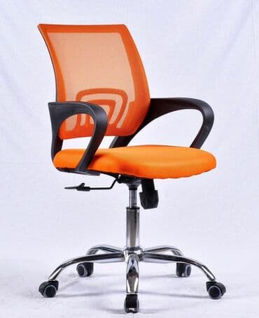 стул офисный: Новый, С колесиками, Рукояти не регулируются, Ткань — 7