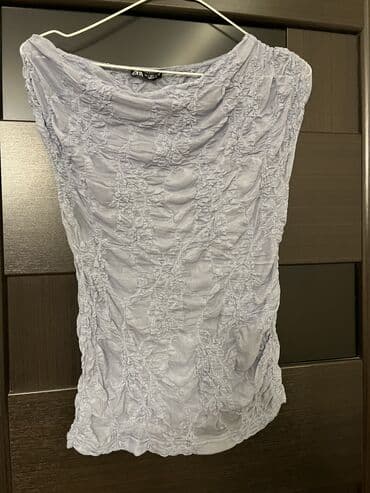 sədərəkdə kişi geyimləri: Futbolka, Zara, M, rəng - Mavi — 3