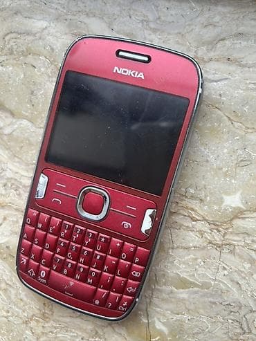 nokia 3660: Nokia rəng - Qırmızı, Düyməli — 4