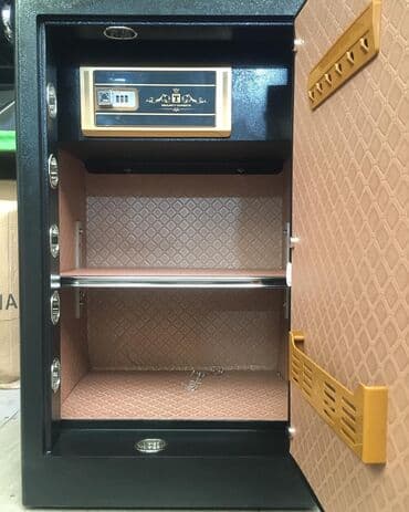 сейф бу бишкек: ⚡️Hündürlük 80 ⚡️Eni 48 ⚡️Dərinlik 40 ⚡️Seyf iki açarilə və kodilə — 2