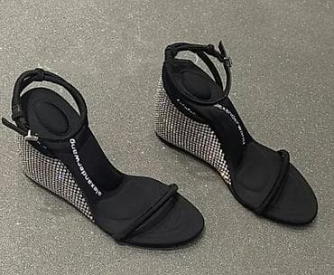 Ботинки и ботильоны: Alexander Wang lyuks kopya 1:1 Öıçülər 36,38,39 - Rəng: qara - Üst — 5