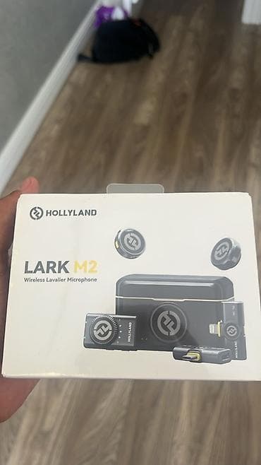 komputer ekrani: Hollyland Lark M2 – simsiz lavalyer mikrofon dəsti - Model: LARK M2 — 2