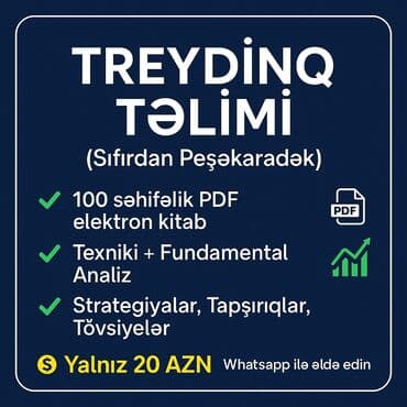 Kompüter kursları: 🔹 Tam izahlı treydinq təlimi 🔹 Yeni başlayanlar üçün sıfırdan peşəkar