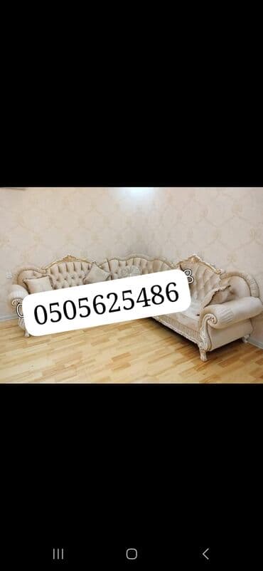 yataq otagi dest: Yeni, Künc divan, Divan, Bazalı — 1