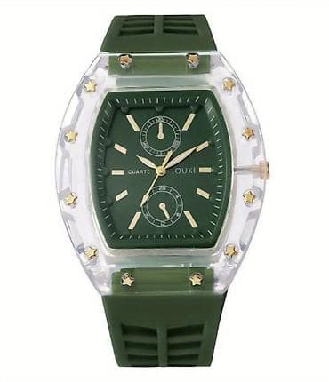 Qol saatı, rəng - Yaşıl