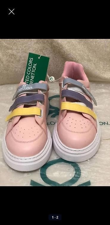 uşaq alemi: United Colors of Benetton uşaq idman ayaqqabısı Şəkildəki orijinal — 1