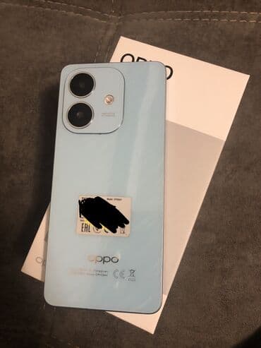 Fly: Oppo A3x, 128 ГБ, цвет - Голубой, Отпечаток пальца — 2