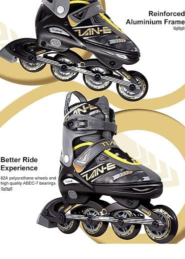 qizil külçə: ROLİK TIAN-E – şəhər gəzintisi və fitnes sürüş üçün inline konki — 5