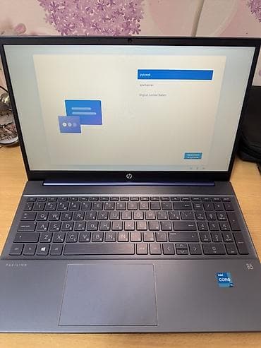 ucuz notebook: HP Pavilion laptop satılır Intel Core i3 11-ci nəsil prosessor 8 GB — 2