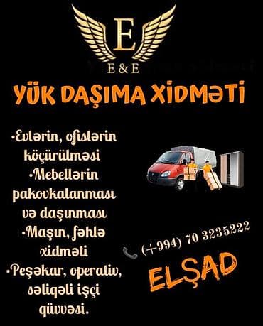 Paltar tikişi: Yükdaşıma xidməti – E&E Təklif edilən xidmətlər: - Ev və — 1
