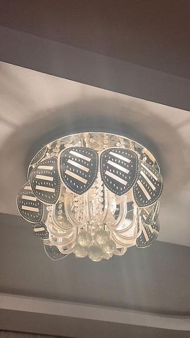 yolka ucuz: Led Çılçıraq, 4 və daha çox lampa, Metal — 1