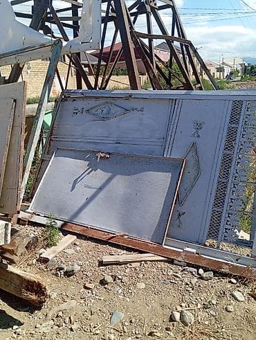 Metal darvaza/qapı panelləri muxtelif ocude darvazalar 220-600azn