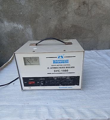 ev etirleri: HOSSONI SVC-1500 servo motor idarəetməli AC avtomatik gərginlik — 1