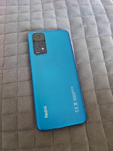 ssd 128gb: Redmi 11, 128 GB, rəng - Mavi, Barmaq izi — 1