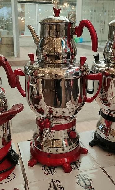 Samovarlar: Samovar elektrik samovar Happy Home Turk istehsali 6 litr tutumlu — 1