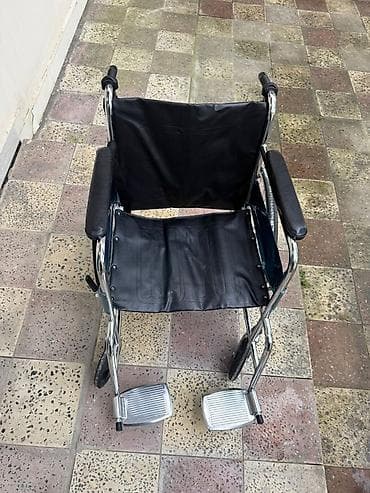 Əlil arabaları: 120 manat +994 50 387 77 73 Mexaniki əlil arabası - Korpus: xrom — 3