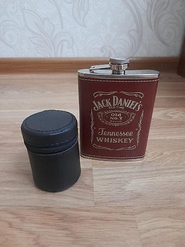 kofe servisi: Jack Daniel’s Old No.7 dizaynlı viski qabı 15 azn - Qırmızı-qəhvəyi — 3