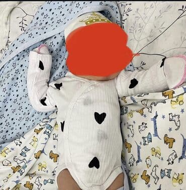 детские вещи на комиссию: Боди, Унисекс, 0 - 3 мес. — 1