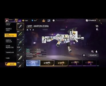 dim listening 1: Free Fire oyun içi hesabında nadir silah dəri kolleksiyası Paketə — 5