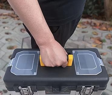 misar dasi: SHIDELI High-Grade Tools Box – alət çantası - Ölçülər: 40 x 19.5 x 18 — 3