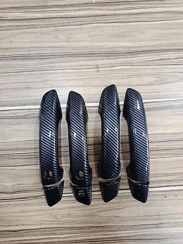 yağ filteri: Avtomobil qapı tutacaqları üçün karbon naxışlı üstlüklər (4 ədəd dəst) — 2