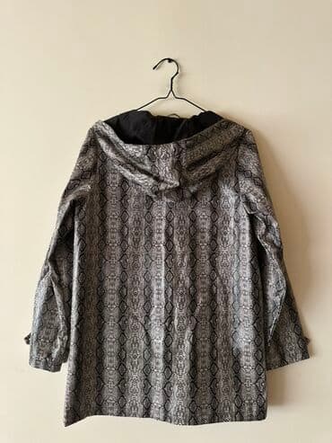 женские утепленные плащи: Плащ, River Island, S, цвет - Серый — 2