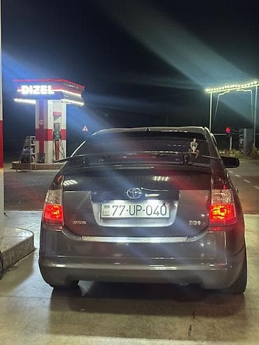 Продажа авто: Toyota Prius (2-ci nəsil) hibrid hetçbek - Kuzov: hetçbek, tünd boz — 2