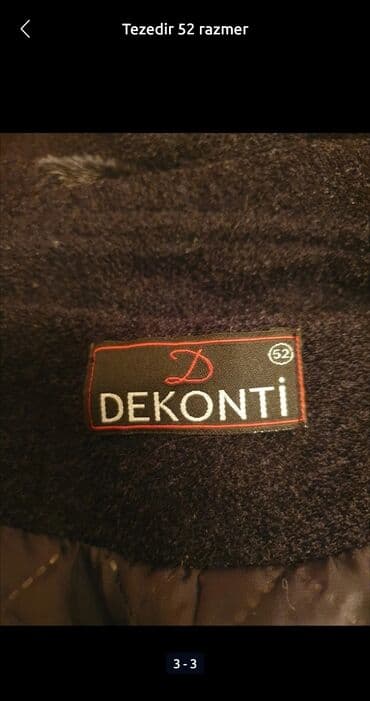 ağ palto: Tezedir 52 razmer — 3