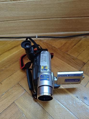 type c adapter: Orijinal JVC VHS-C videokamera. Kamera tam işlək vəziyyətdədir — 5