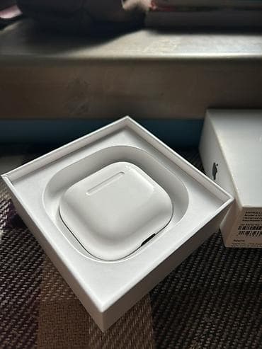 mp3 fm modulator: Simsiz (Bluetooth) Qulaqcıqlar, Apple, rəng - Ağ — 2