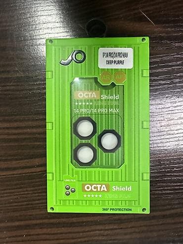 OCTA Shield lens qoruyucusu – iPhone 14 Pro / 14 Pro Max üçün. -