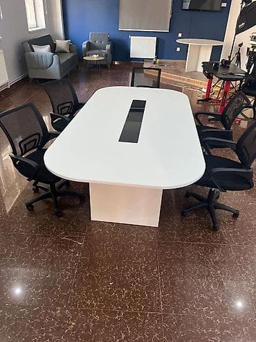 teze mebel: Yeni, Konfrans zalı üçün, Oval masa — 1