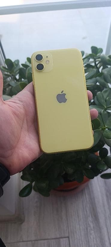 iphon 11 ikinci el: IPhone 11, Sarı, Face ID — 3
