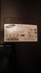 samsung a33 qiyməti: Samsung SyncMaster 720N LCD monitor - Model: 720N (Model Code — 7
