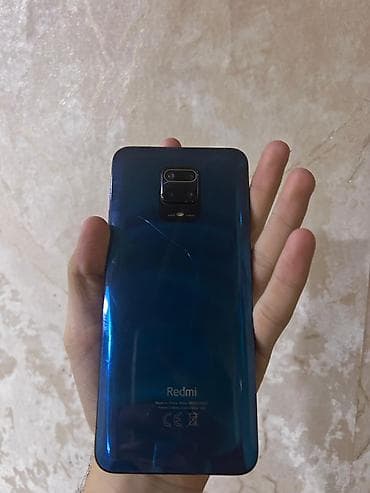 ikinci el 14 plus: Redmi Note 9S, 128 GB, rəng - Göy, Qırıq, Barmaq izi, Face ID — 3