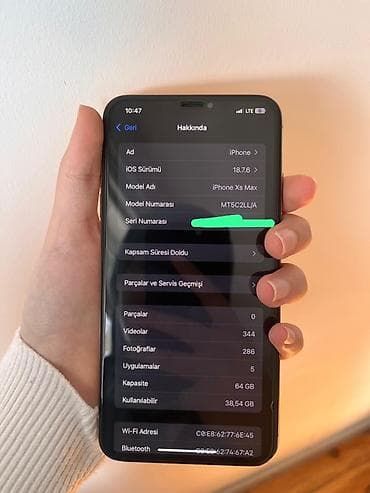 iphone 2 el: IPhone Xs Max, 64 GB, Qızılı — 2
