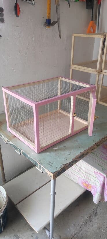 xamyak qəfəs: Dovşan,hamster,şinşila,bildirçin,cücə,xamyak,pişik,quş ve s kimi ev — 4