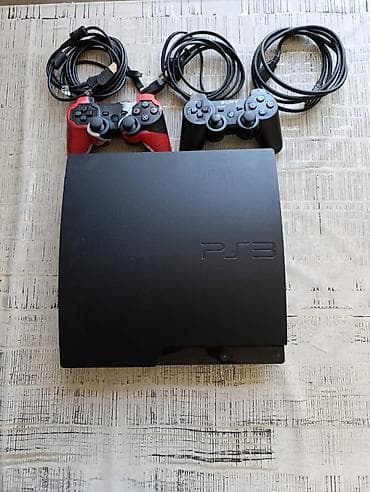 video reqstrator: ✅Yaxşı vəziyyətdə evdə işlənmiş PS 3 slim 270 AZN ən son proşivka ilə — 1