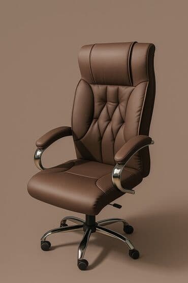 спинка для офисного кресла: С колесиками, Рукояти регулируются, Кожзаменитель — 6