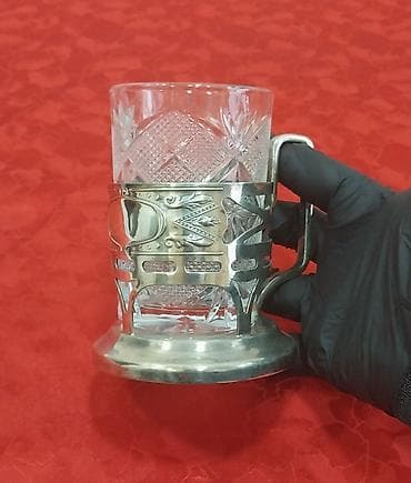 Stəkanlar, rəng - Gümüşü, 1 əd, SSRİ