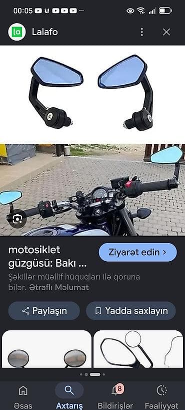 multi sukan: Salam motosiklet güzgüsü classicdir təzə almışam motoya yaraşmır sport — 2