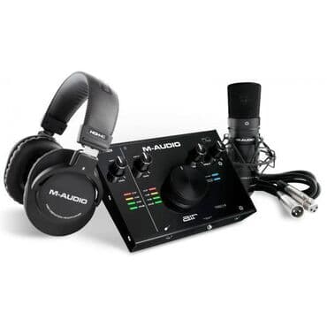 ses yazma studiyasi: M-Audio Air192x4 Vocal Studio Pro ( Səs kartı, Səs kartı dəsti — 1