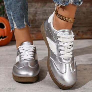 серебро в баку: Размер: 36, цвет - Серебристый, Новый — 3